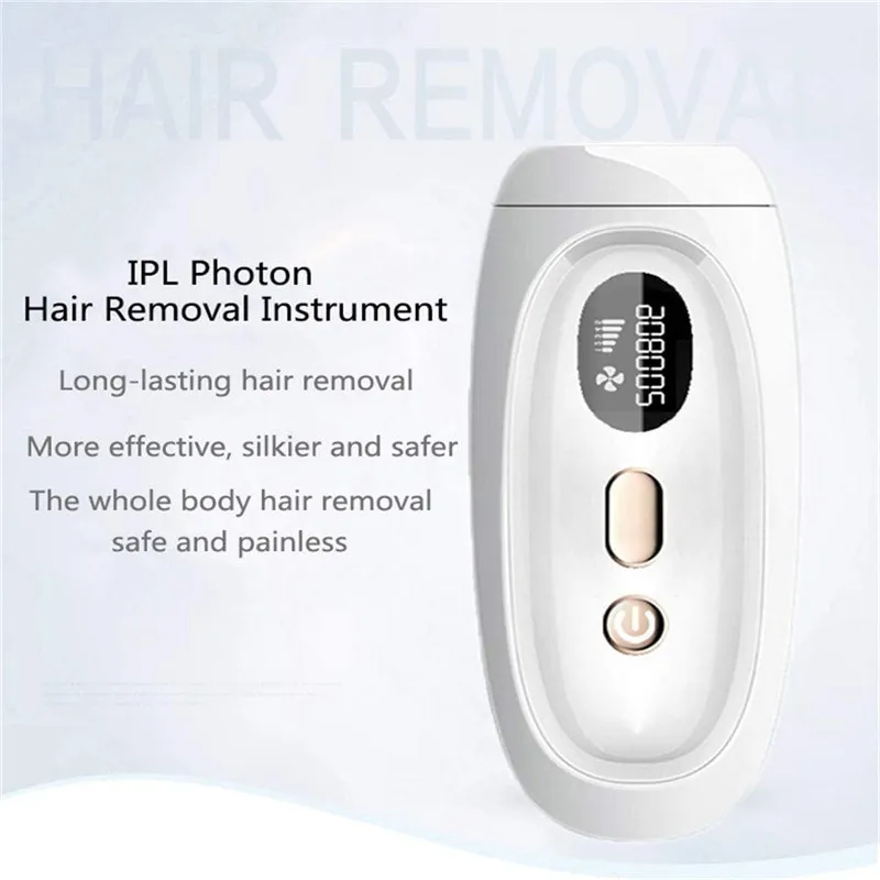 Laser Hair Removal Device Freezing Point Painless Whole Body Bikini Epilator Armpit Leg Hair IPL Epilator
Laser Hair Removal Device Freezing Point Painless Whole Body Bikini Epilator Armpit Leg Hair IPL Epilator