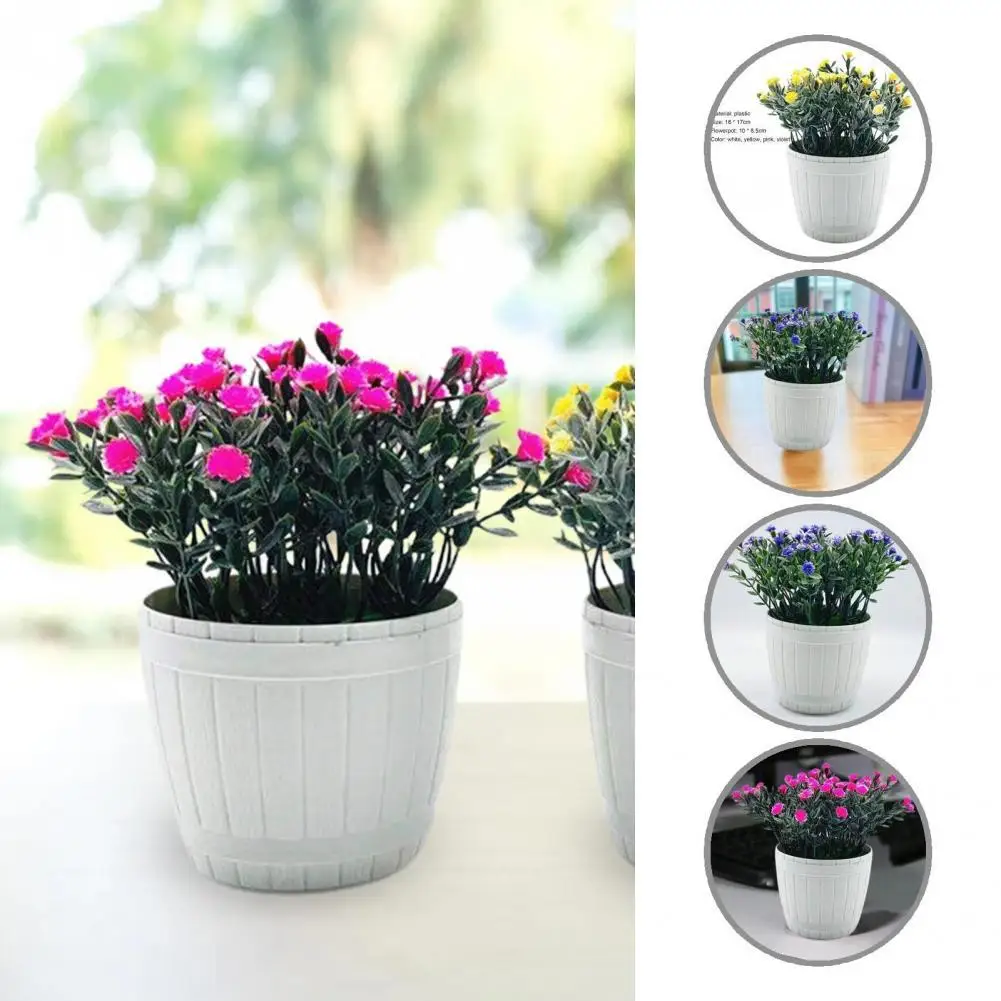 Wear-resistant Practical Small Flower Simulation Pot Plants Lifeful Simulation Flower Bonsai Exquisite for Desktop
Wear-resistant Practical Small Flower Simulation Pot Plants Lifeful Simulation Flower Bonsai Exquisite for Desktop
