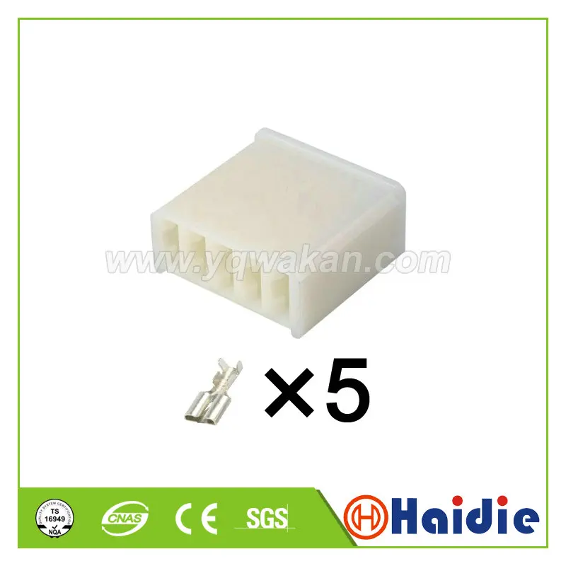 Free shipping 2sets 5pin auto plastic housing plug electric unsealed connector with terminals
Free shipping 2sets 5pin auto plastic housing plug electric unsealed connector with terminals