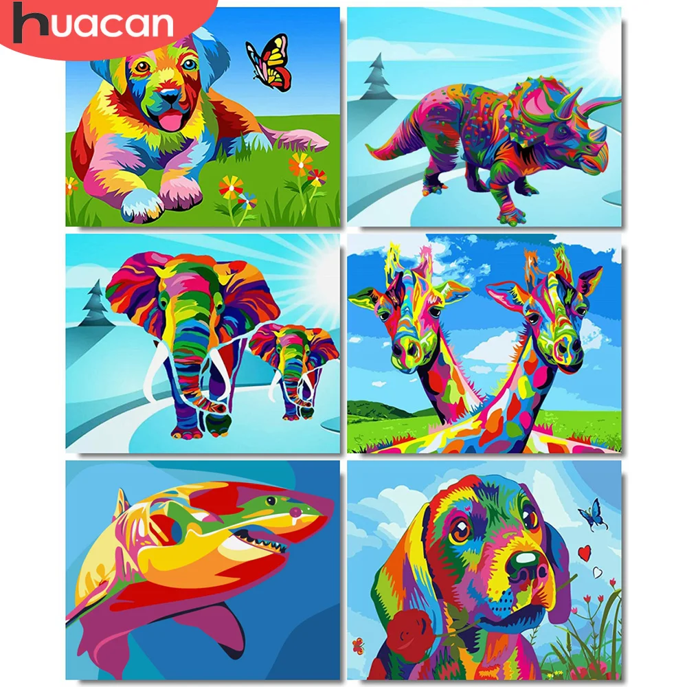 HUACAN Picture By Numbers Giraffe Animal HandPainted Wall Art Unique Gift DIY Paint By Number Dog Children's Room Decor 40x50cm
HUACAN Picture By Numbers Giraffe Animal HandPainted Wall Art Unique Gift DIY Paint By Number Dog Children's Room Decor 40x50cm