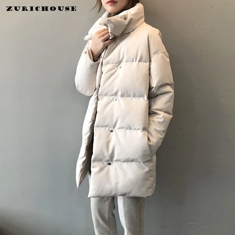ZURICHOUSE Casual Loose Stand Collar Women Winter Coat Thick Cotton Padded Parkas Female Warm Long Puffer Jackets 2021 New
ZURICHOUSE Casual Loose Stand Collar Women Winter Coat Thick Cotton Padded Parkas Female Warm Long Puffer Jackets 2021 New