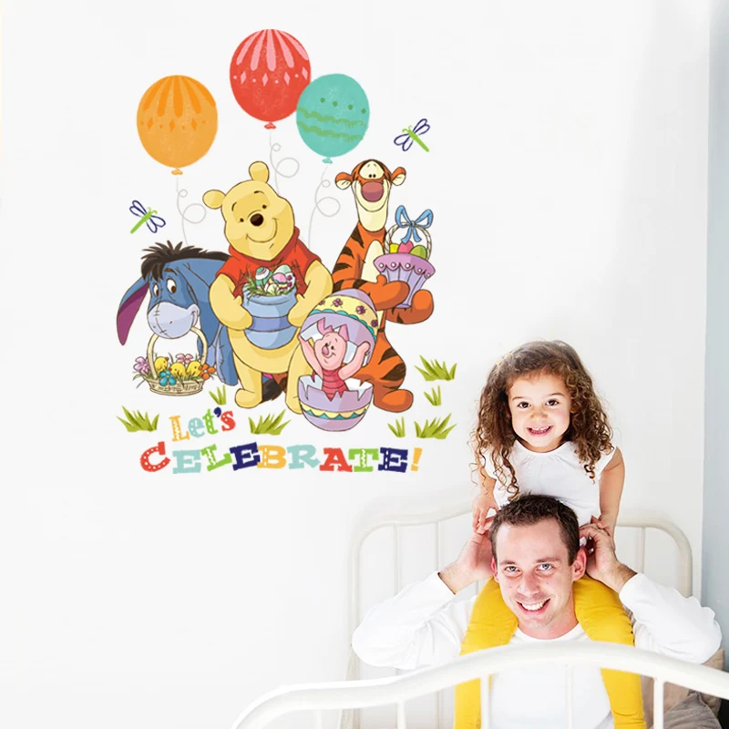 Disney Children's Room Decoration Wall Stickers Pooh Cute Cartoon Living Room 3D Bathroom Window Waterproof Stickers
Disney Children's Room Decoration Wall Stickers Pooh Cute Cartoon Living Room 3D Bathroom Window Waterproof Stickers