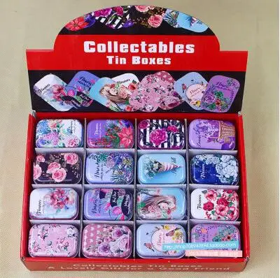 NEW! 32pcs/lot lavender Design Tin Storage Case Lovely Mini Tin Box Pill Box Coin Saver in Display Packing 16designs Hot Selling
NEW! 32pcs/lot lavender Design Tin Storage Case Lovely Mini Tin Box Pill Box Coin Saver in Display Packing 16designs Hot Selling
