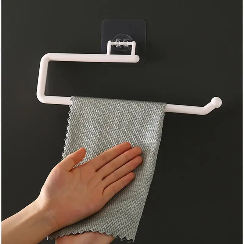 Plastic Hanging Holder Towel Rack Multifunction Paper Roll Holder Door Back Kitchen Accessories Home Storage Organizer
Plastic Hanging Holder Towel Rack Multifunction Paper Roll Holder Door Back Kitchen Accessories Home Storage Organizer