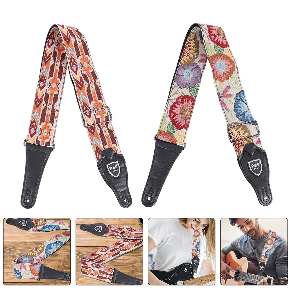 2 шт. регулируемые плечевые ремни для гитары износостойкие гитарные ремни портативные ремни 
2 шт. регулируемые плечевые ремни для гитары износостойкие гитарные ремни портативные ремни