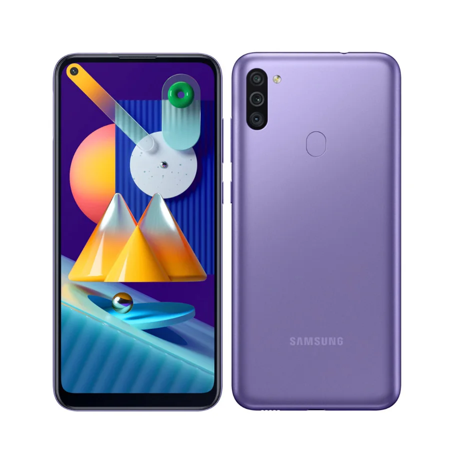 

Global Version Samsung Galaxy M11 M115F-DS Dual SIM Mobile Phone 5000mAh 32GB 3GB 6.4" Snapdragon 450 Android 10 4G Smartphone