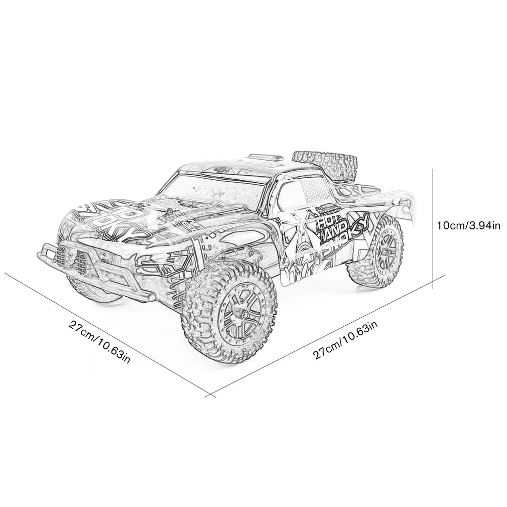 RC monst truck 1:18 Off-Road Crawler Vehicle Truck Model With Light Motor Car Remote Control Four Wheel Climber Toy
RC monst truck 1:18 Off-Road Crawler Vehicle Truck Model With Light Motor Car Remote Control Four Wheel Climber Toy