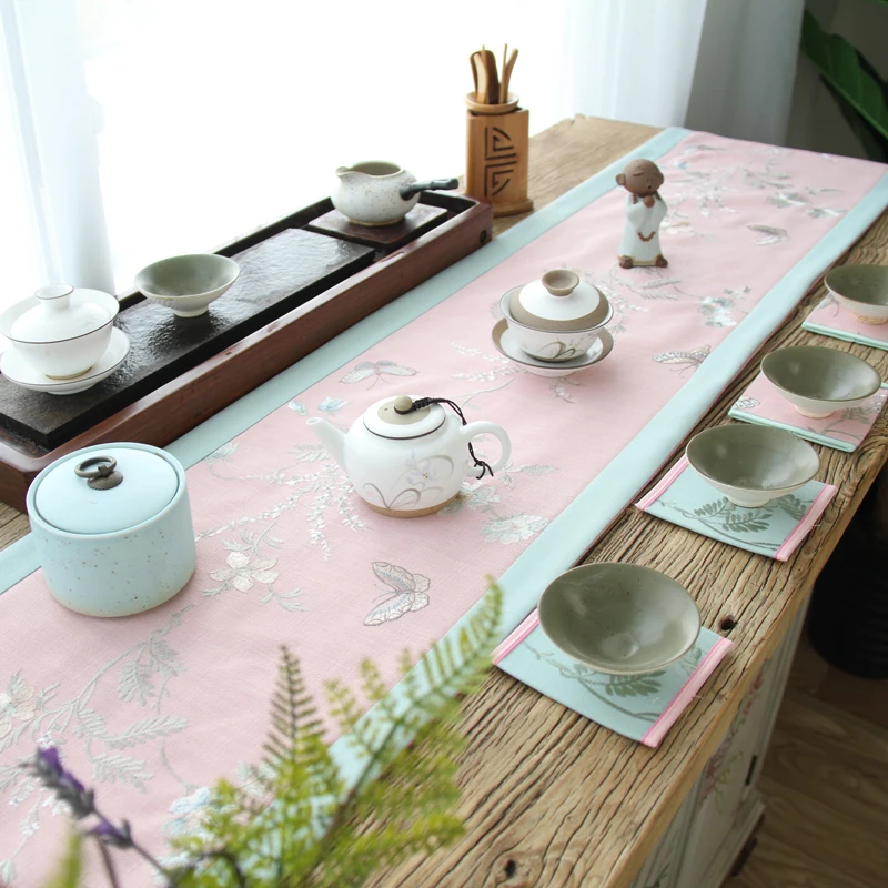 Flower Bird Printed Table Runner Simple Rural Style Tassel Runners Table Home Hotel Restaurant Decorative Tablecloth Bed Runner
Flower Bird Printed Table Runner Simple Rural Style Tassel Runners Table Home Hotel Restaurant Decorative Tablecloth Bed Runner