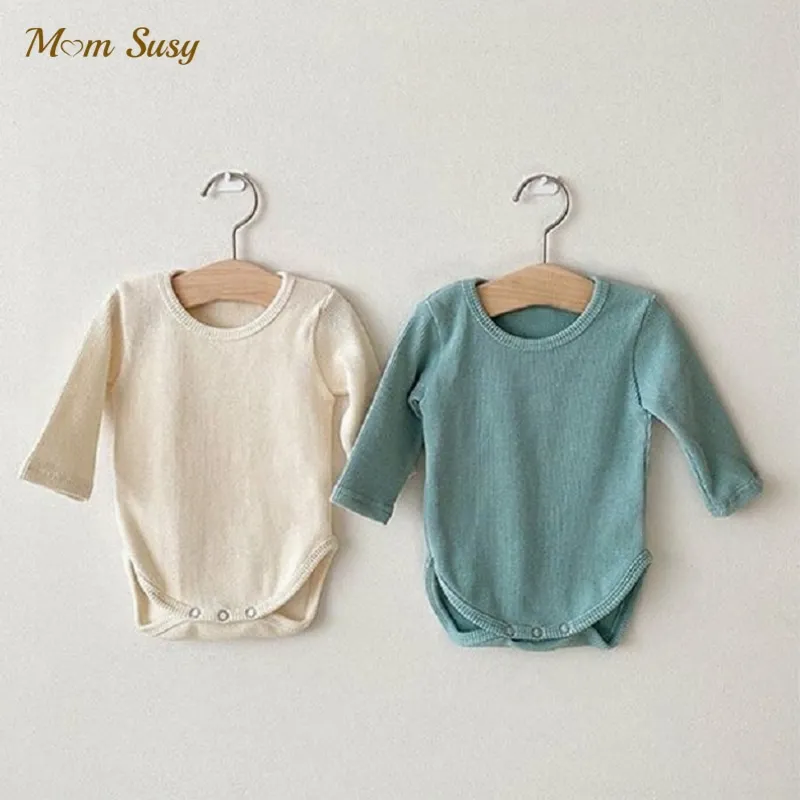 Newborn Baby Girl Boy Ribed Romper Cotton Autumn Spring Infant Toddler Jumpsuit Outfit Ropa Bebe Jumpsuit Baby Clothes 0-2Y
Newborn Baby Girl Boy Ribed Romper Cotton Autumn Spring Infant Toddler Jumpsuit Outfit Ropa Bebe Jumpsuit Baby Clothes 0-2Y