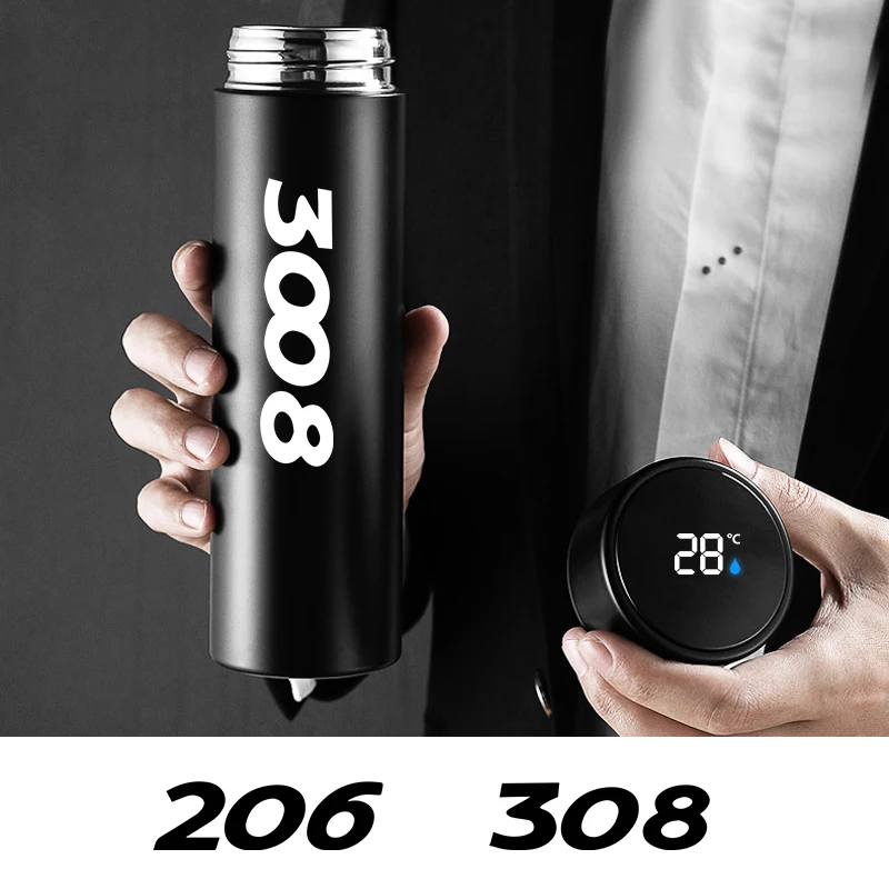 500ML Car Smart Mug for Peugeot 106 107 206 207 208 306 307 308 407 2008 3008 4008 5008 Portable stainless steel vacuum flask
500ML Car Smart Mug for Peugeot 106 107 206 207 208 306 307 308 407 2008 3008 4008 5008 Portable stainless steel vacuum flask