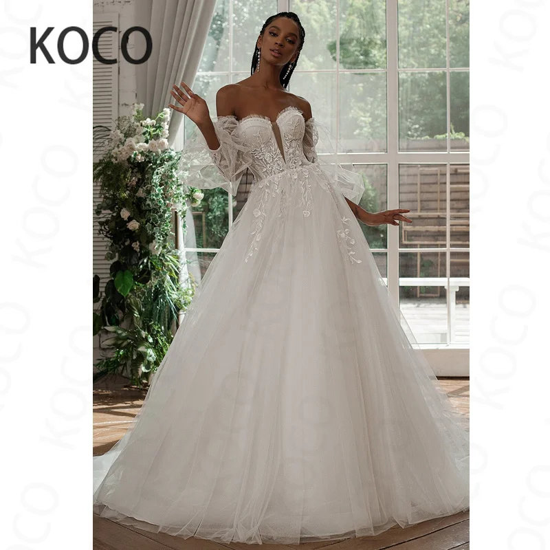 MACDUGAL Wedding Dress 2021 Princess Sweetheart Tulle Beach Bride Gown Removable Sleeves Vestido De Novia Civil Women Skirt
MACDUGAL Wedding Dress 2021 Princess Sweetheart Tulle Beach Bride Gown Removable Sleeves Vestido De Novia Civil Women Skirt