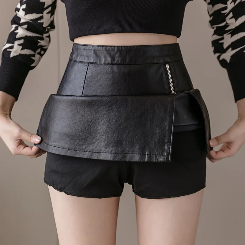 Women PU leather short skirts high waist autumn and winter new style zipper A-line hipline skirt ladies girls skirts BSQ048
Women PU leather short skirts high waist autumn and winter new style zipper A-line hipline skirt ladies girls skirts BSQ048