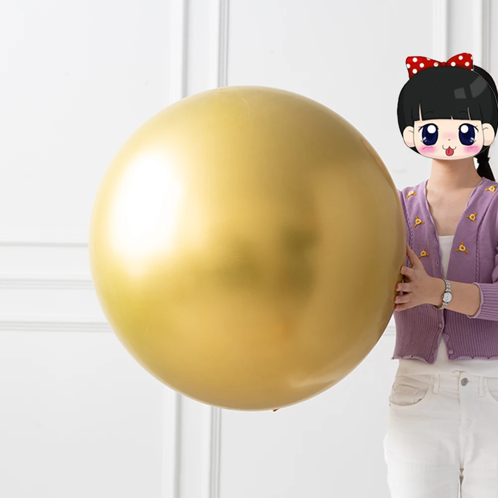 1 PCS Balloon Decoration Scene Layout 36 Inch Large Metal Color Wedding Party Round Birthday Wedding Balloon
1 PCS Balloon Decoration Scene Layout 36 Inch Large Metal Color Wedding Party Round Birthday Wedding Balloon