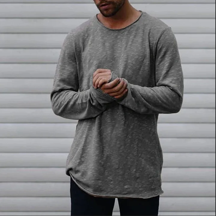 ZOGAA 2019 autumn winter hot new men's autumn long-sleeved t-shirt men's solid color casual explosions T-shirt t shirt men M-3XL
ZOGAA 2019 autumn winter hot new men's autumn long-sleeved t-shirt men's solid color casual explosions T-shirt t shirt men M-3XL