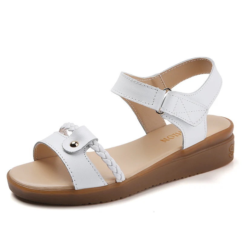 2021 Summer New Style Leather Flat Women's Sandals, Comfortable and Versatile Casual Women's Soft-soled Leather Sandals
2021 Summer New Style Leather Flat Women's Sandals, Comfortable and Versatile Casual Women's Soft-soled Leather Sandals