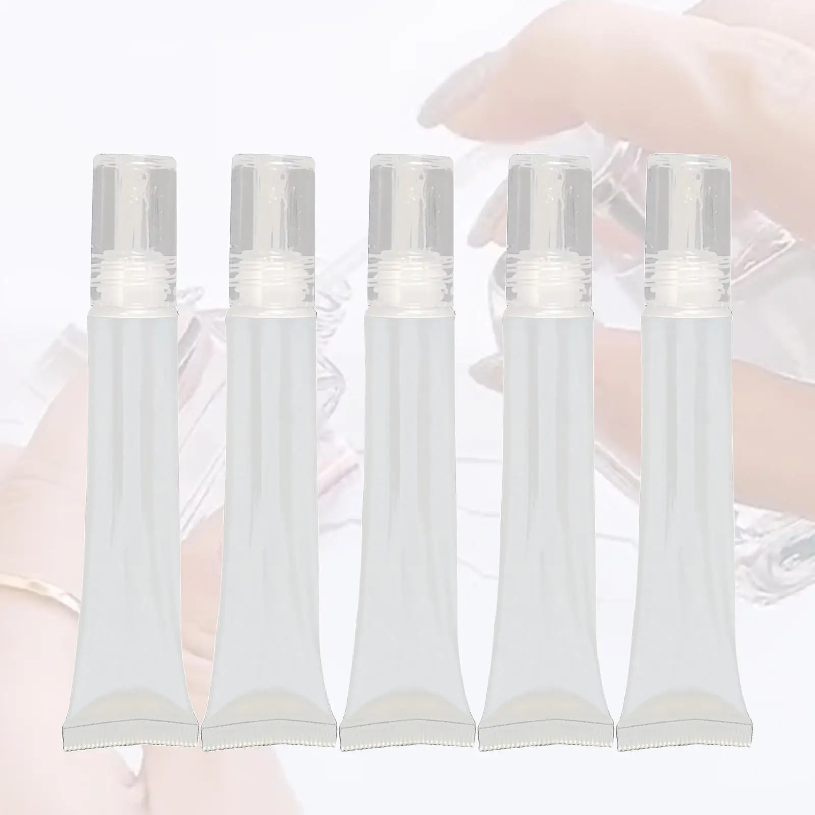 5Pcs Cosmetic Soft Tubes with caps Sample 20ml/0.7oz Holder for Facial Cleaning Toothpaste
5Pcs Cosmetic Soft Tubes with caps Sample 20ml/0.7oz Holder for Facial Cleaning Toothpaste
