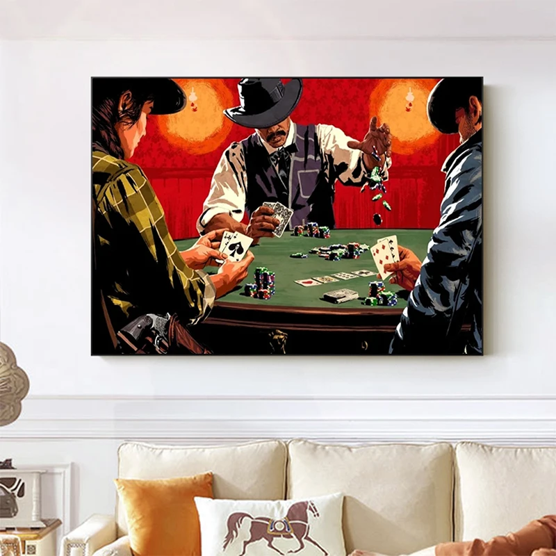 Las Vegas Poker Player Canvas Painting Wall Art Desk Paper Cards Game Posters And Prints For Living Room Modern Home Decor
Las Vegas Poker Player Canvas Painting Wall Art Desk Paper Cards Game Posters And Prints For Living Room Modern Home Decor