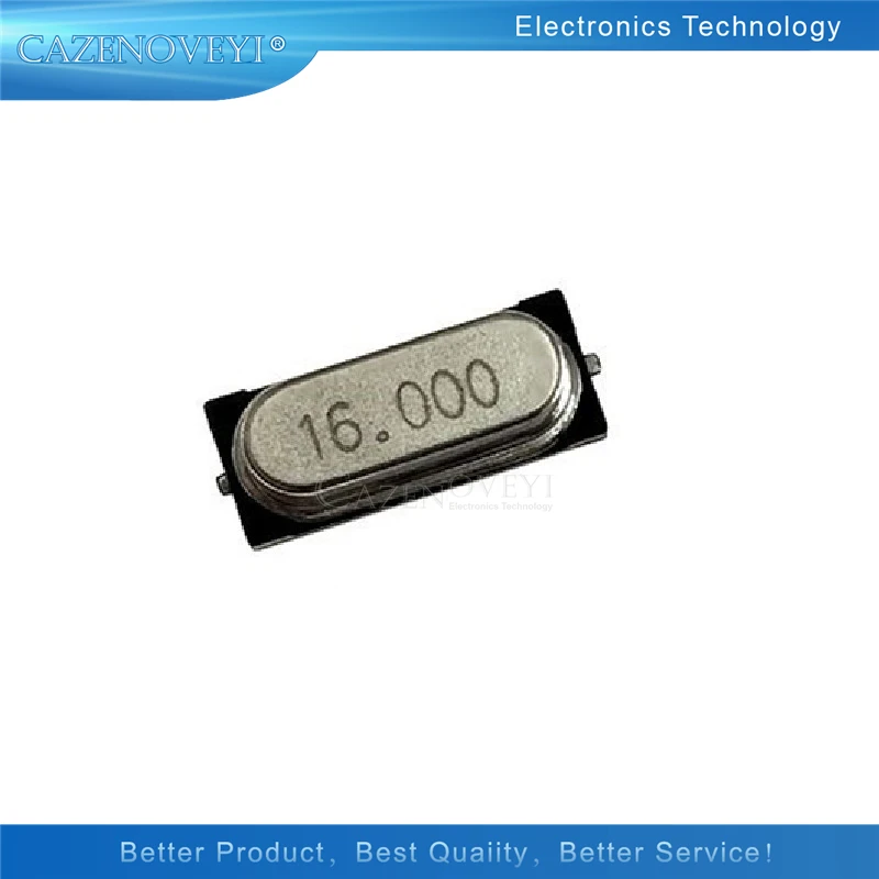 20 шт./лот smd hc 49s 16 000 МГц HC49S м 20ppm 20pF SMD 2 Кварцевый резонатор Кристалл в