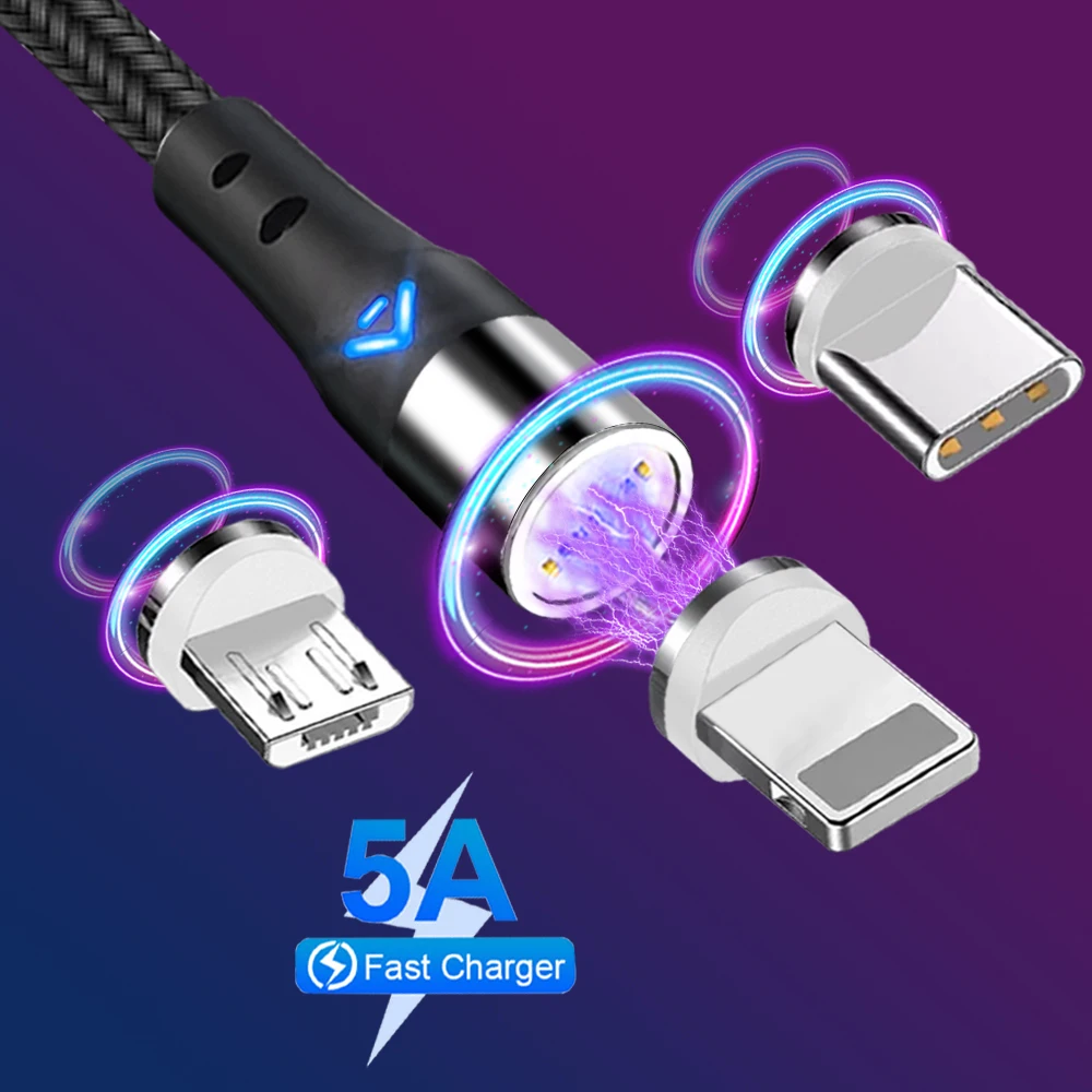 Magnetic Cable Micro USB C 5A Fast Charging Adapter Microusb Type-C Magnet Charger Type C Cables For iPhone Samsung Xiaomi Cord
Magnetic Cable Micro USB C 5A Fast Charging Adapter Microusb Type-C Magnet Charger Type C Cables For iPhone Samsung Xiaomi Cord