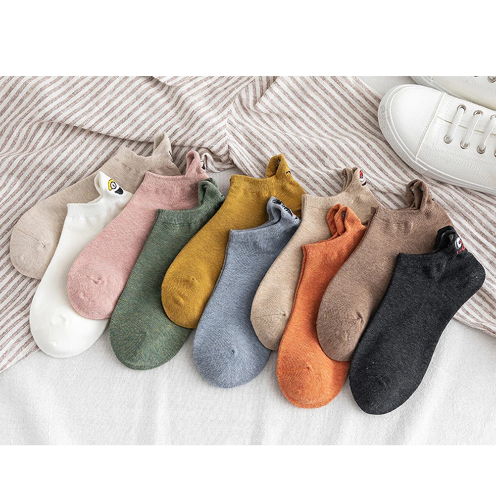 4 Pairs Funny Socks Women Kawaii Expression Embroidered Socks Ankle Funny Socks Women Cotton Summer Ankle Socks Random Color
4 Pairs Funny Socks Women Kawaii Expression Embroidered Socks Ankle Funny Socks Women Cotton Summer Ankle Socks Random Color