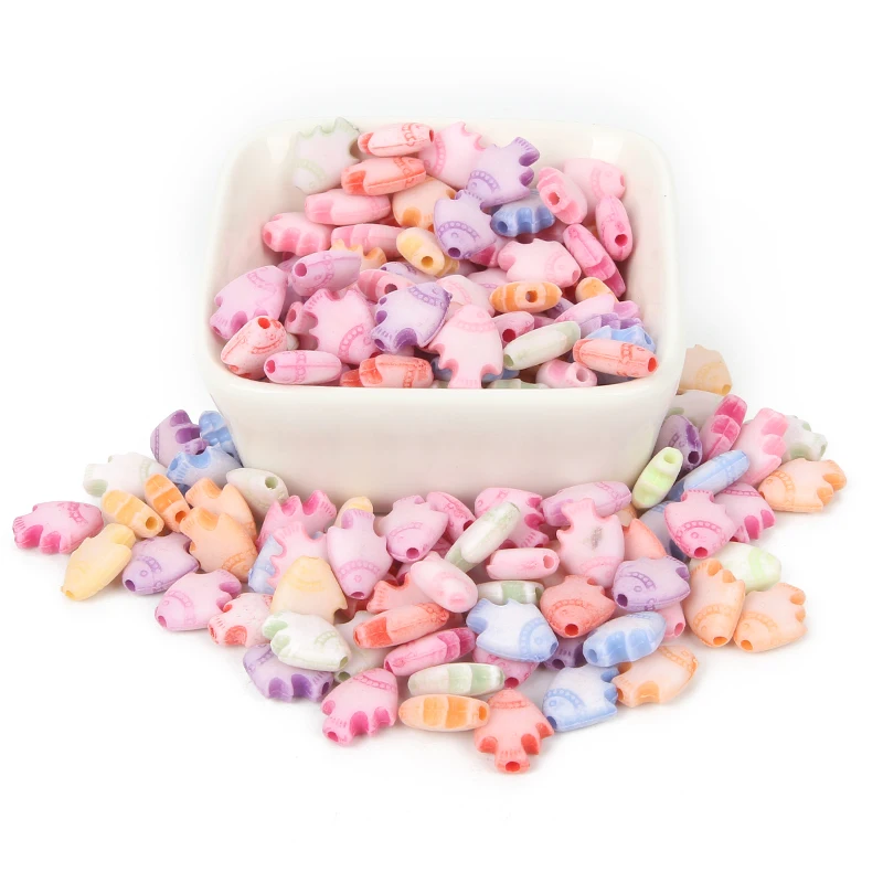 100Pcs Mixed Fish Acrylic Beads 12x9mm For Jewellery Marking Loose Spacer Beads Bracelet Necklace Charm Jewelry Finding
100Pcs Mixed Fish Acrylic Beads 12x9mm For Jewellery Marking Loose Spacer Beads Bracelet Necklace Charm Jewelry Finding