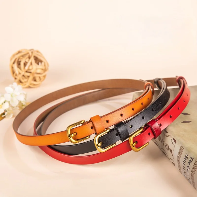 ELEGZO Belts For Women High Quality Retro Jeans Thin Belt Female Pin Buckle Waistband Hot Selling
ELEGZO Belts For Women High Quality Retro Jeans Thin Belt Female Pin Buckle Waistband Hot Selling