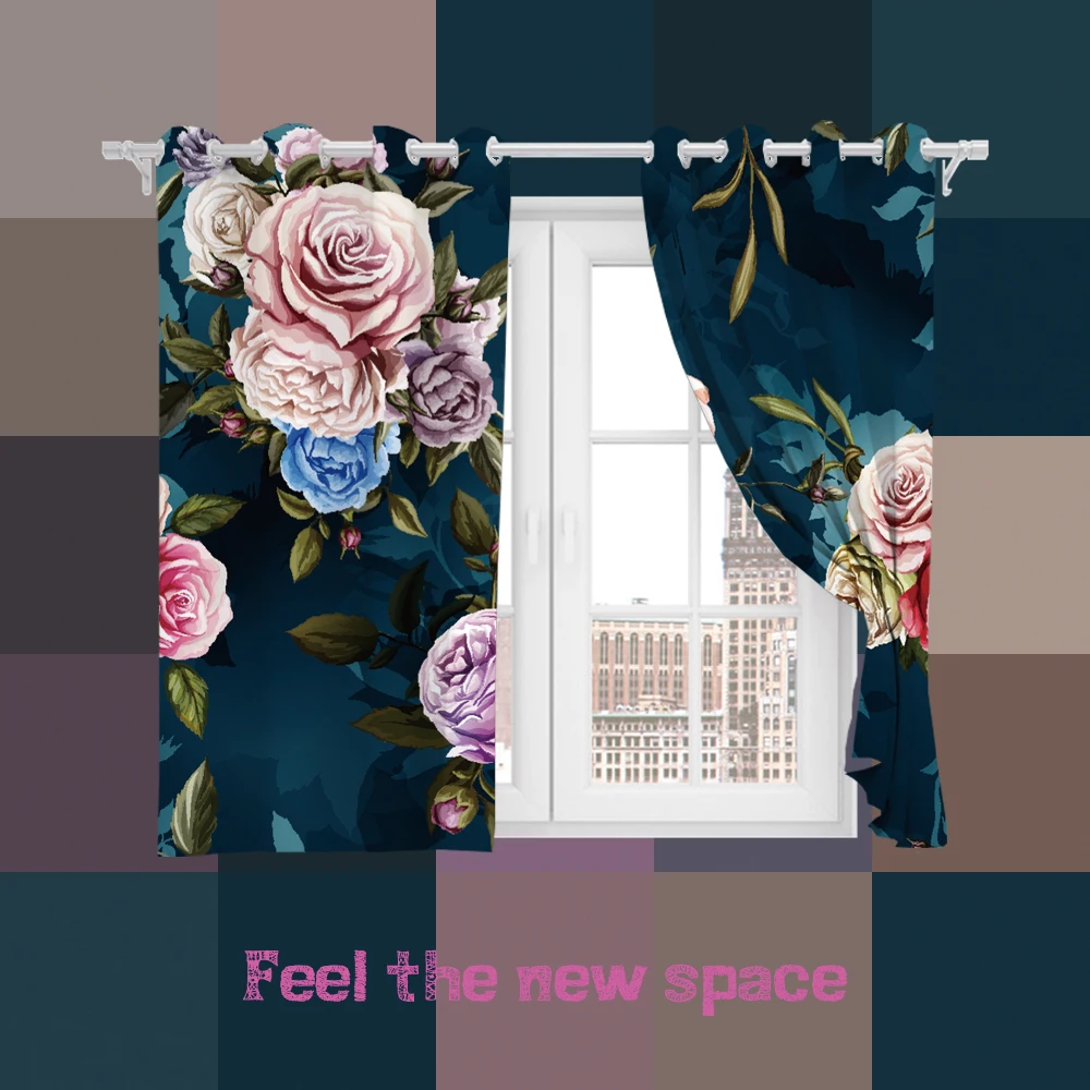 Punch Hook Blackout Curtain Black Customized Full Shade Sunscreen Blinds For Windows Home Kitchen Bedroom LivingRoom Decoration
Punch Hook Blackout Curtain Black Customized Full Shade Sunscreen Blinds For Windows Home Kitchen Bedroom LivingRoom Decoration