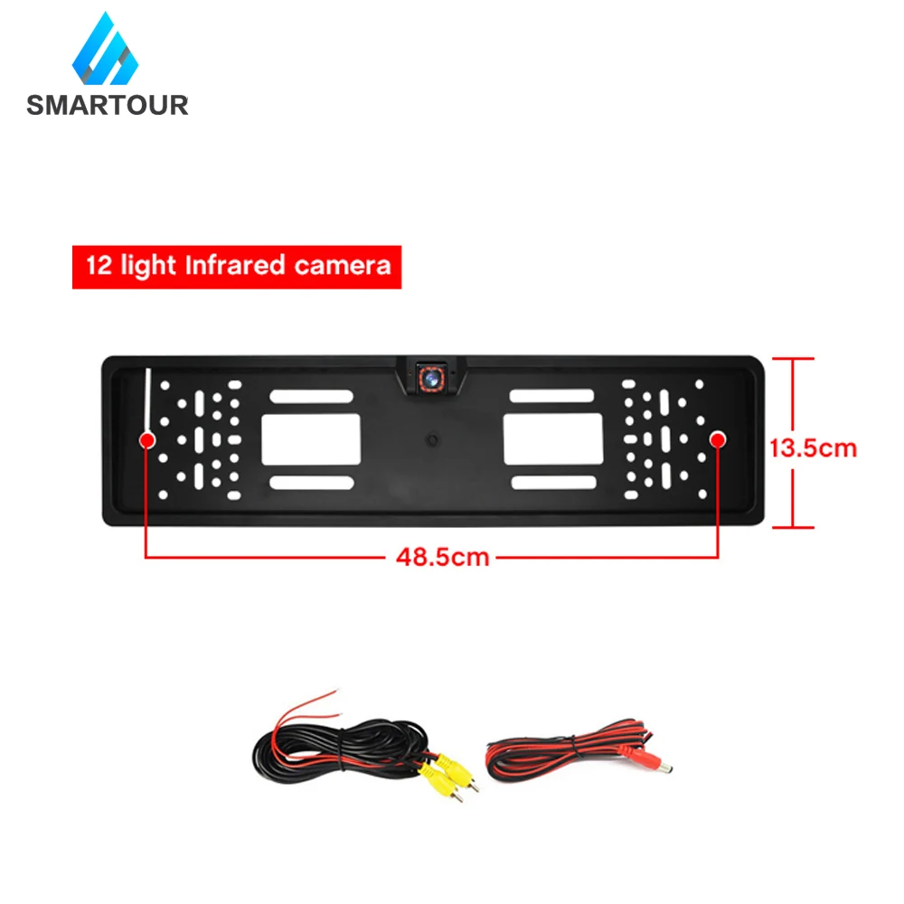 Smartour EU Car License Plate Frame Car Rear View Camera European Waterproof IR Car Reverse Backup Rearview Parking Camera
Smartour EU Car License Plate Frame Car Rear View Camera European Waterproof IR Car Reverse Backup Rearview Parking Camera