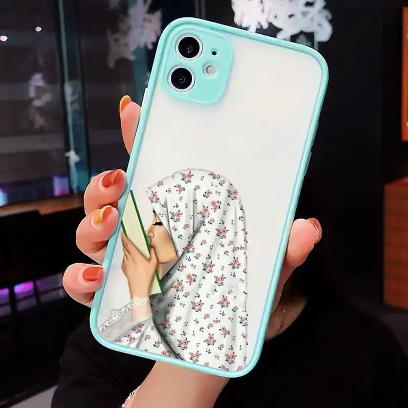 Muslim Islamic Arabic Hijab Face Gril Phone Cases Matte Transparent for iPhone 7 8 11 12 s mini pro X XS XR MAX Plus cover funda
Muslim Islamic Arabic Hijab Face Gril Phone Cases Matte Transparent for iPhone 7 8 11 12 s mini pro X XS XR MAX Plus cover funda