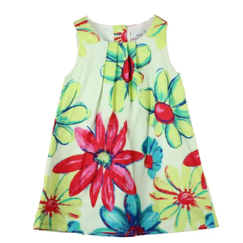 Retail girl dress Flower Painting girl dresses oil new fashion 2018 100% cotton floral dresses children clothing dresses
Retail girl dress Flower Painting girl dresses oil new fashion 2018 100% cotton floral dresses children clothing dresses