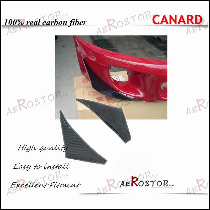 Передний бампер из углеродного волокна CF или стекловолокна ARS STYLE CANARD для 93 02 SUPRA