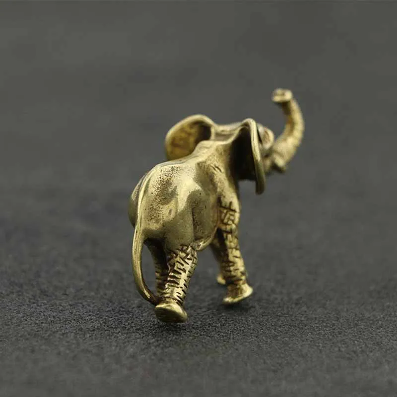 Quality Vintage Brass Elephant Ornament Home Decoration Tea Toy 5*2.7CM Elephant Ornament High Quality Adorable elephant
Quality Vintage Brass Elephant Ornament Home Decoration Tea Toy 5*2.7CM Elephant Ornament High Quality Adorable elephant