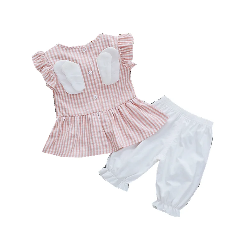 New Summer Lovely Clothing Children Girls Wing Plaid T Shirt Shorts 2Pcs/sets Kids Infant Clothes Baby Toddler Casual Tracksuit
New Summer Lovely Clothing Children Girls Wing Plaid T Shirt Shorts 2Pcs/sets Kids Infant Clothes Baby Toddler Casual Tracksuit