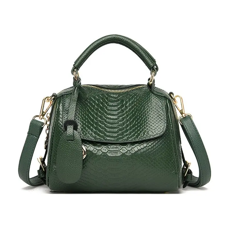 Retro Genuine Leather Tote Bags for Women 2021 New Serpentine Women's Handbags Casual Shoulder Bags Classic Crossbody Bag
Retro Genuine Leather Tote Bags for Women 2021 New Serpentine Women's Handbags Casual Shoulder Bags Classic Crossbody Bag