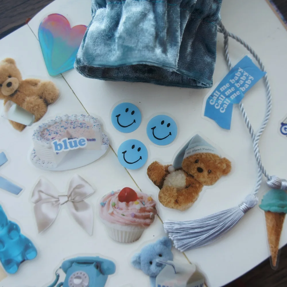 38pcs MIX Size Bear and Blue Candy Milk Style PVC Sticker Scrapbooking DIY Gift Packing Label Decoration Tag
38pcs MIX Size Bear and Blue Candy Milk Style PVC Sticker Scrapbooking DIY Gift Packing Label Decoration Tag