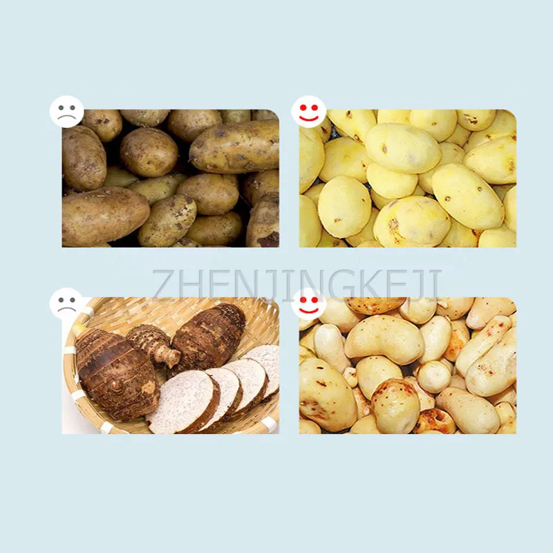 Potato Taro Peeling Machine Cleaning Peeling Multifunction Commercial Large Stainless Steel kitchen Appliance Food Processor
Potato Taro Peeling Machine Cleaning Peeling Multifunction Commercial Large Stainless Steel kitchen Appliance Food Processor