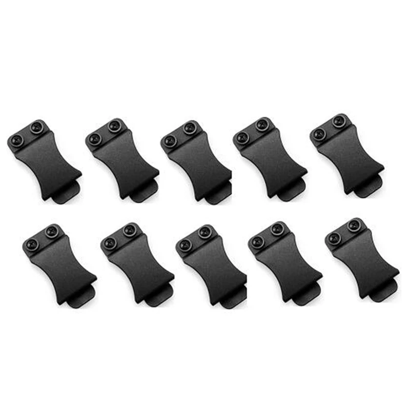 JFBL Hot 10PCS/LOT Quick Clips for 1.5 inch Belts for Kydex Belt Clip Loop with Screw Fits Applications Tool Part
JFBL Hot 10PCS/LOT Quick Clips for 1.5 inch Belts for Kydex Belt Clip Loop with Screw Fits Applications Tool Part