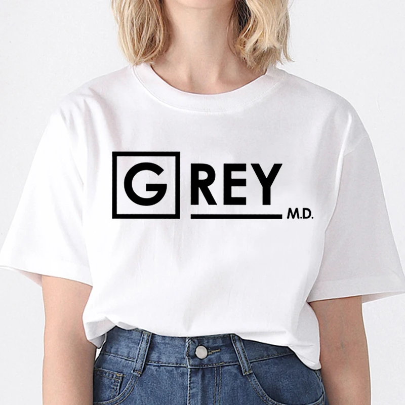 Gray Anatomical T-shirt Lady You're My Person Letter Harajuku Ullzang Top T-shirt Korean Female Basic T-shirt
Gray Anatomical T-shirt Lady You're My Person Letter Harajuku Ullzang Top T-shirt Korean Female Basic T-shirt
