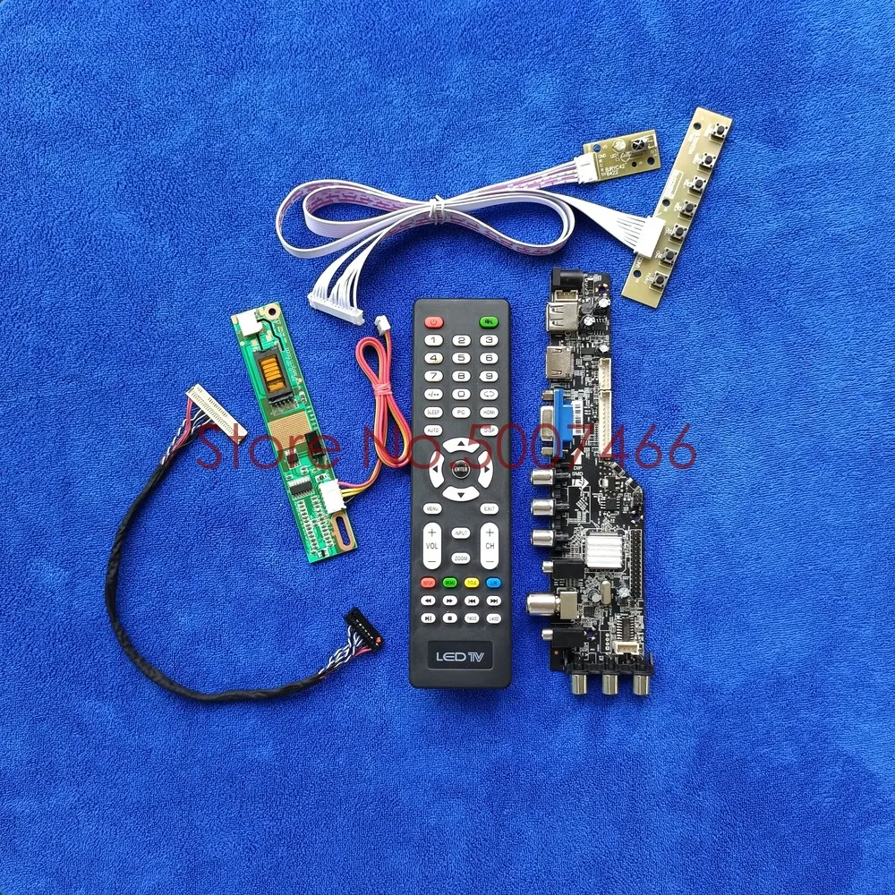 1CCFL USB+VGA DVB Digital Signal Panel Fit LTN141W1/LTN141W3/LTN133AT01/LTN133W1 LVDS 30-Pin 1280*800 LCD Control Board Kit
1CCFL USB+VGA DVB Digital Signal Panel Fit LTN141W1/LTN141W3/LTN133AT01/LTN133W1 LVDS 30-Pin 1280*800 LCD Control Board Kit