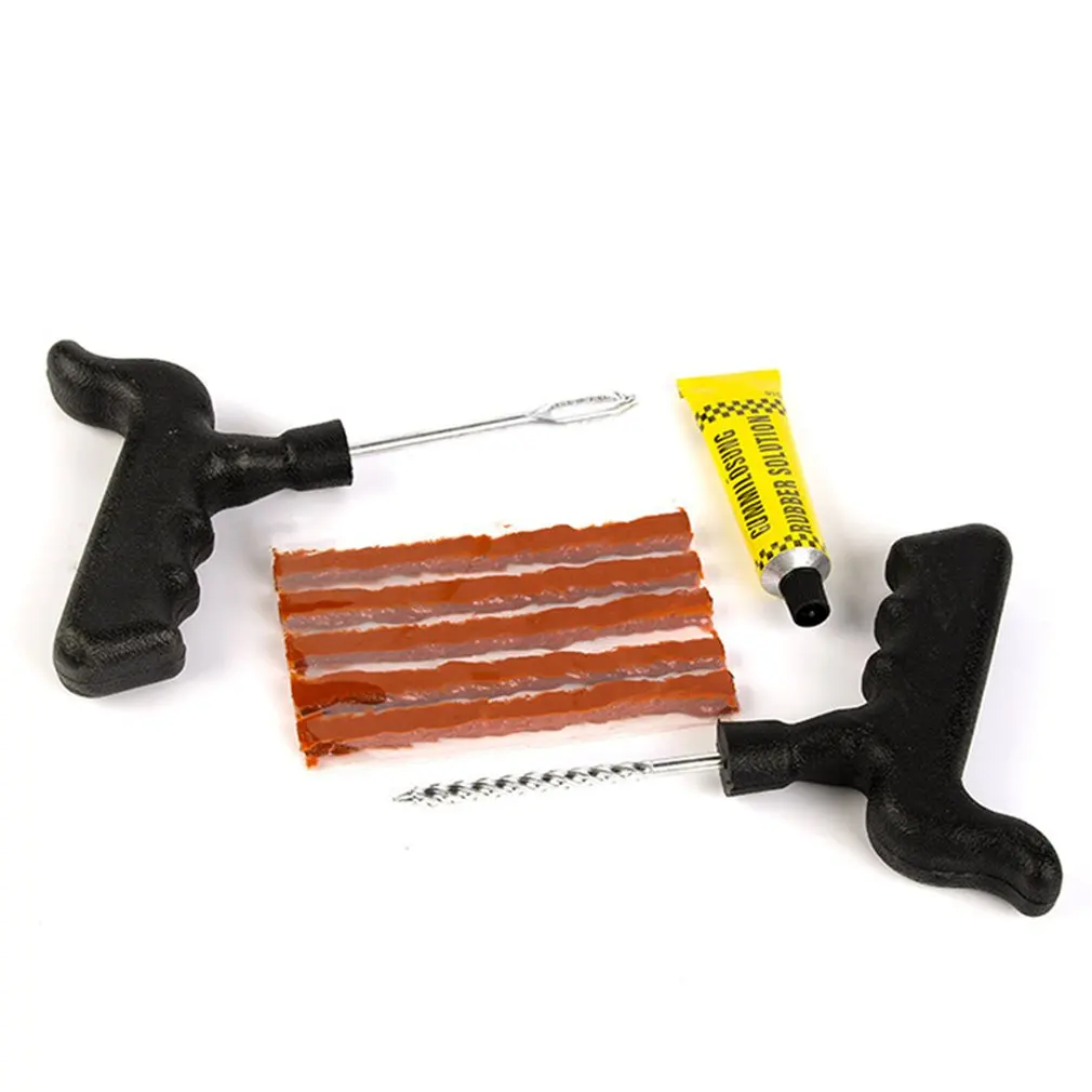 Portable Vehicle Emergency Car Tire Repair Tools Kit
Portable Vehicle Emergency Car Tire Repair Tools Kit