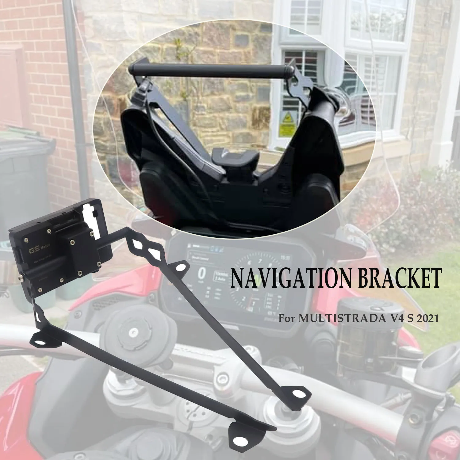For DUCATI MULTISTRADA V4 S 2021 MULTISTRADA v4s Motorcycle Accessories Mobile Phone Navigation GPS Bracket Board
For DUCATI MULTISTRADA V4 S 2021 MULTISTRADA v4s Motorcycle Accessories Mobile Phone Navigation GPS Bracket Board