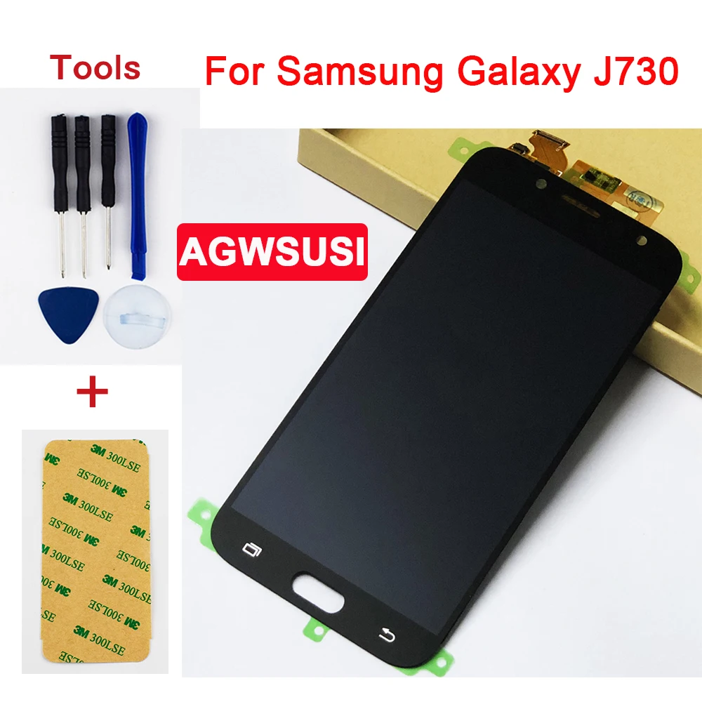 Жк дисплей и дигитайзер для Samsung Galaxy J730 J7 Pro 2017 дюйма|Экраны мобильных телефонов| |