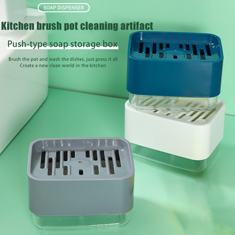 2 In 1 Hand Pump Soap Dispenser Organizer Dish Washing Sponge Holder Detachable Kitchen Sink Manual Press Liquid Tidy Countertop
2 In 1 Hand Pump Soap Dispenser Organizer Dish Washing Sponge Holder Detachable Kitchen Sink Manual Press Liquid Tidy Countertop