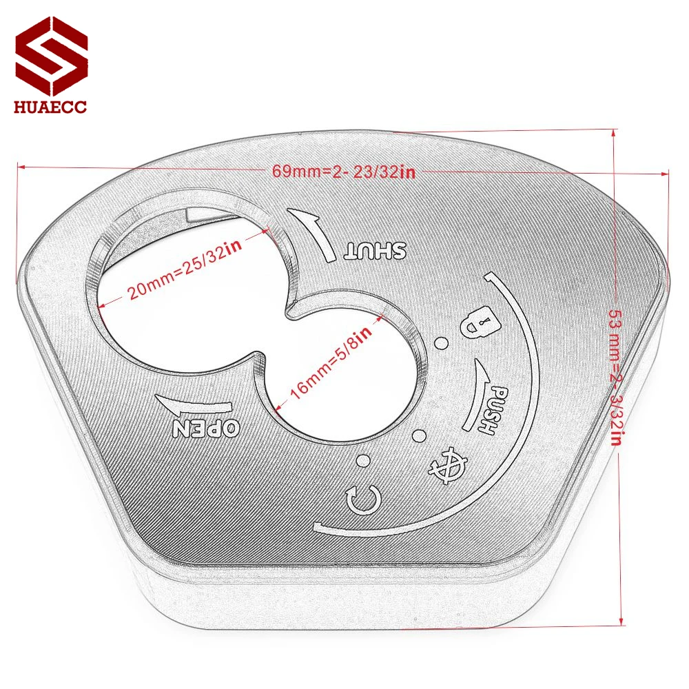 Motorcycle CNC Aluminum Ignition Switch Cover for Yamaha YZF R15 V3 2017 2018 2019 2020 
Motorcycle CNC Aluminum Ignition Switch Cover for Yamaha YZF R15 V3 2017 2018 2019 2020