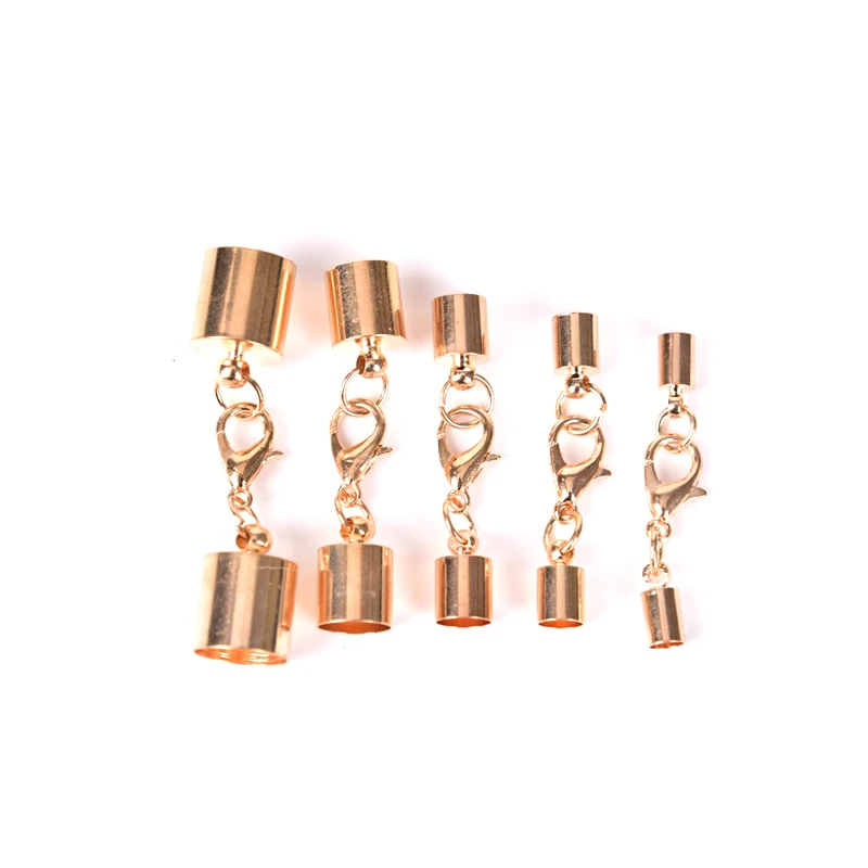 Practical New 10 Sets Lobster Clasps End Caps Connector Leather Bracelet DIY Jewelry Making
Practical New 10 Sets Lobster Clasps End Caps Connector Leather Bracelet DIY Jewelry Making