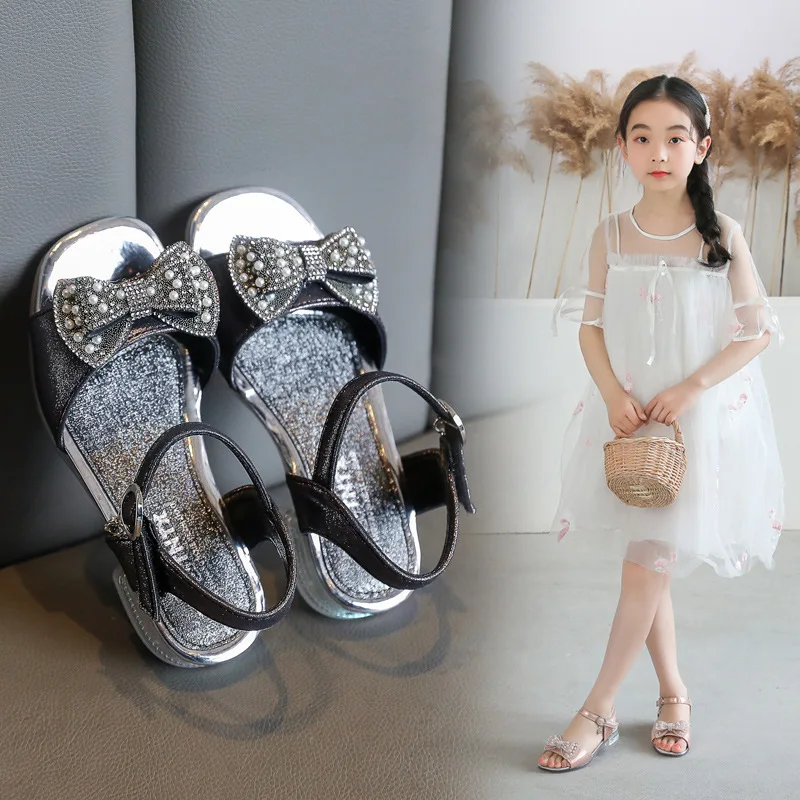 3-12 Year Old Fashion Bead Bow Kids Sandals Heel Shoes Girl Children'S Beach Summer Shoes Sports Sandals 2021 Princess Footwear
3-12 Year Old Fashion Bead Bow Kids Sandals Heel Shoes Girl Children'S Beach Summer Shoes Sports Sandals 2021 Princess Footwear