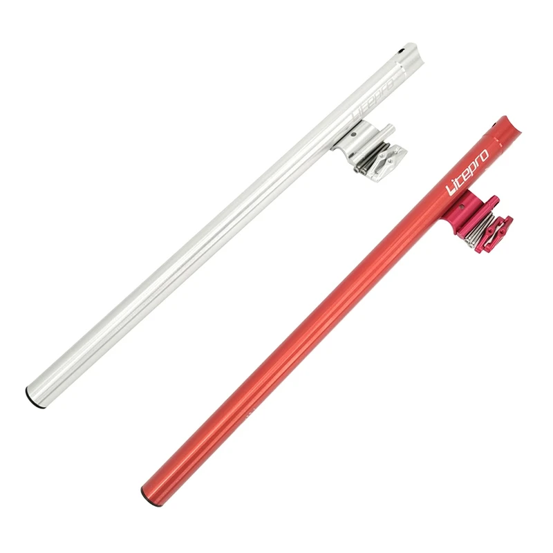 Litepro 2PCS Folding Bike Seat Post 31.8Mm 580Mm Aluminum Alloy Bike Seatpost Bicycle Seat Tube For Brompton, Silver & Red
Litepro 2PCS Folding Bike Seat Post 31.8Mm 580Mm Aluminum Alloy Bike Seatpost Bicycle Seat Tube For Brompton, Silver & Red