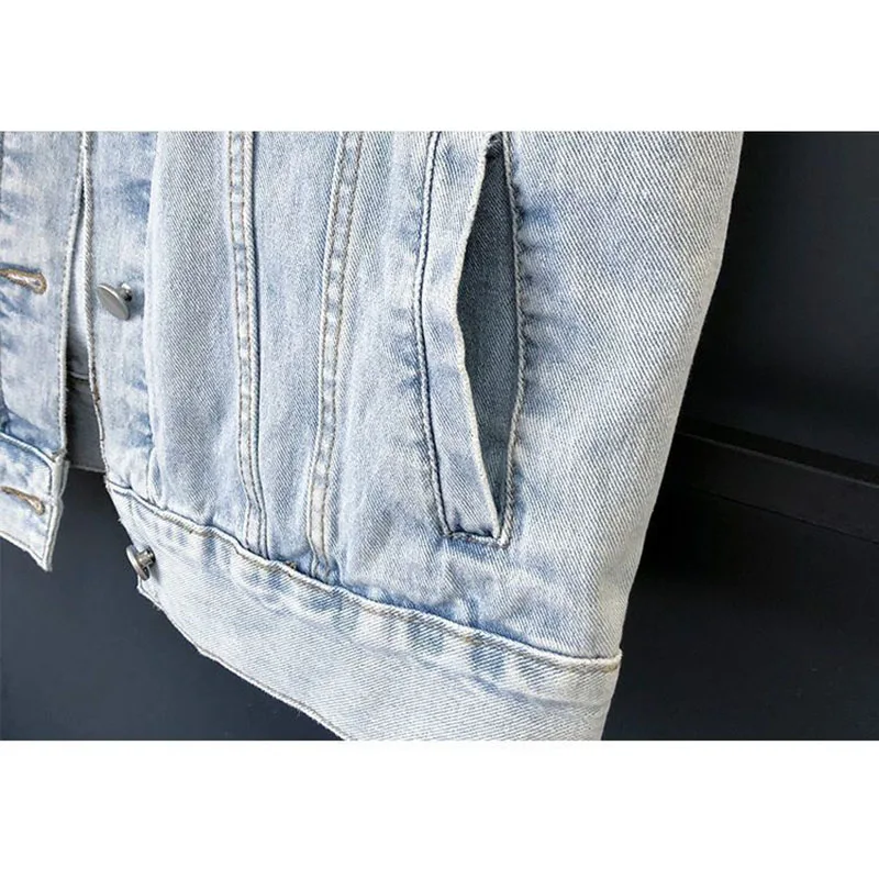 Heavy Work Pearl Beaded Women Light Blue Denim Vest Spring 2021 Korean Single Breasted Casual Sleeveless Waistcoat Veste Femme
Heavy Work Pearl Beaded Women Light Blue Denim Vest Spring 2021 Korean Single Breasted Casual Sleeveless Waistcoat Veste Femme