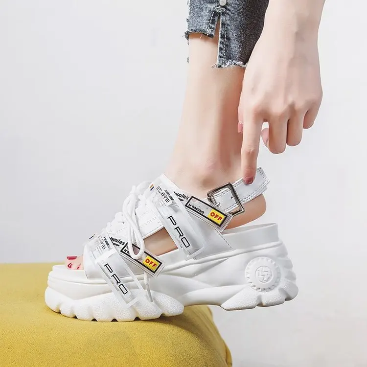 Summer 2020 muffin heels with casual sandals lightweight fashion women's shoes womens sandals
Summer 2020 muffin heels with casual sandals lightweight fashion women's shoes womens sandals
