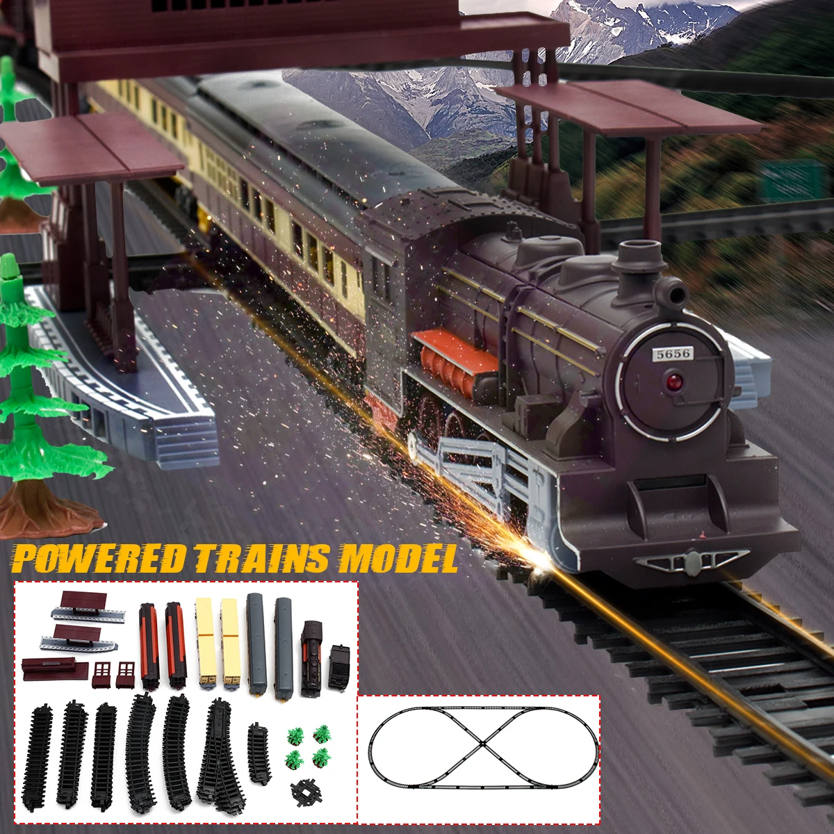 Electric Racing Rail Car Kids Track Train Model Toy Baby Railway Train Racing Road Transportation Building Slot Sets Toys Kids
Electric Racing Rail Car Kids Track Train Model Toy Baby Railway Train Racing Road Transportation Building Slot Sets Toys Kids